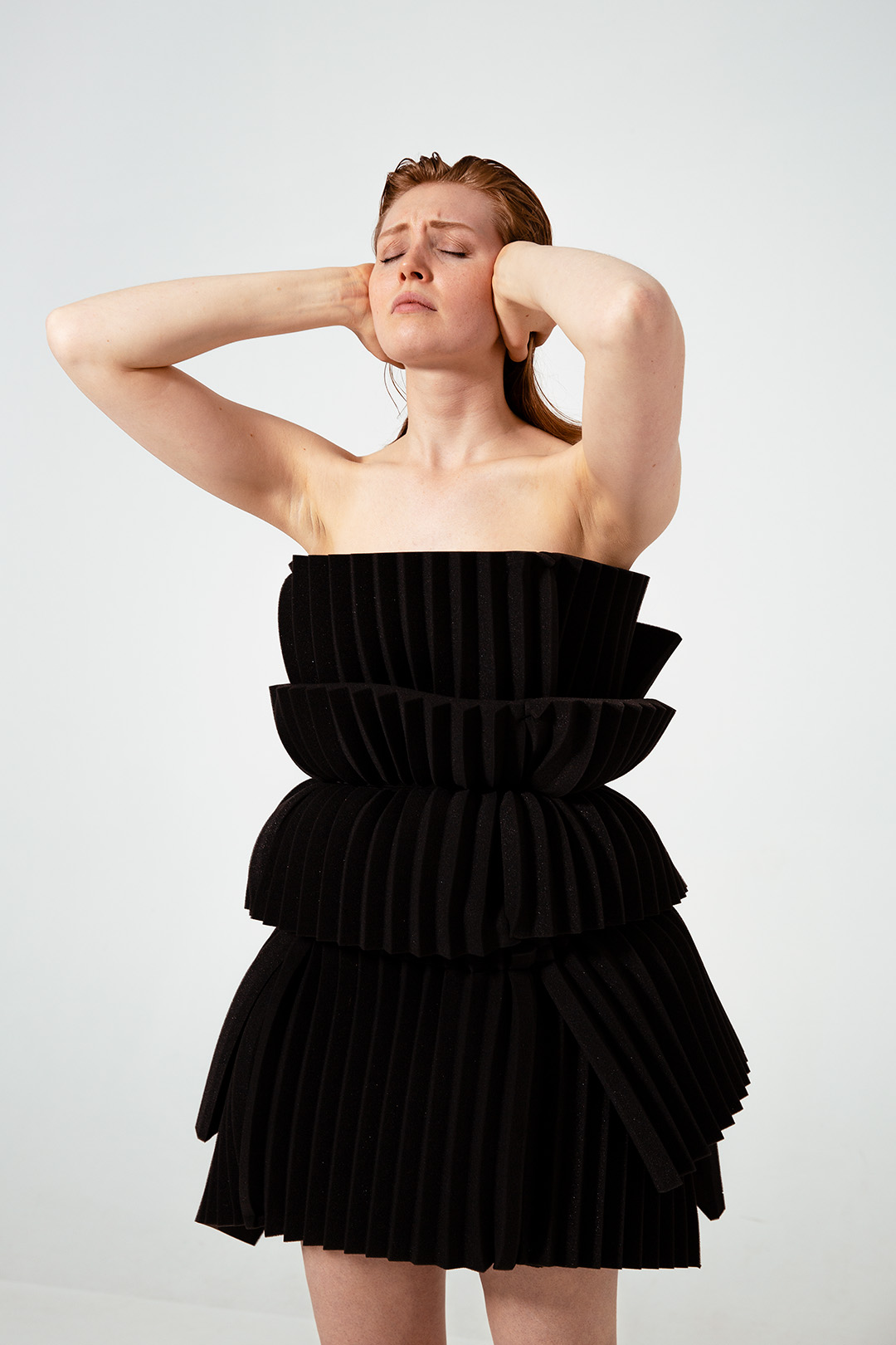 Studiofotografering i Linköping med modell Johanna W