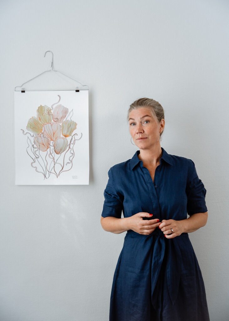 Personal brand-fotografering med Jenny på Holistisk Hälsa av Fotograf Engström i Linköping