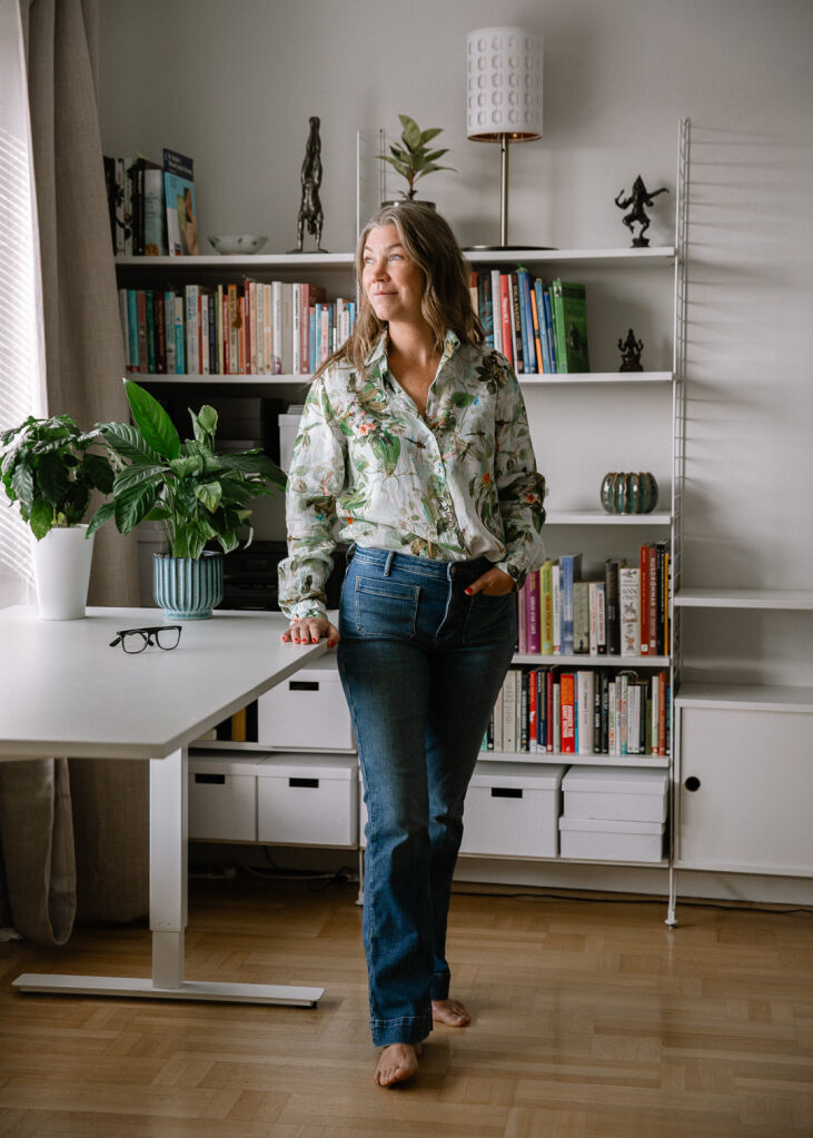 Personal brand-fotografering med Jenny på Holistisk Hälsa av Fotograf Engström i Linköping