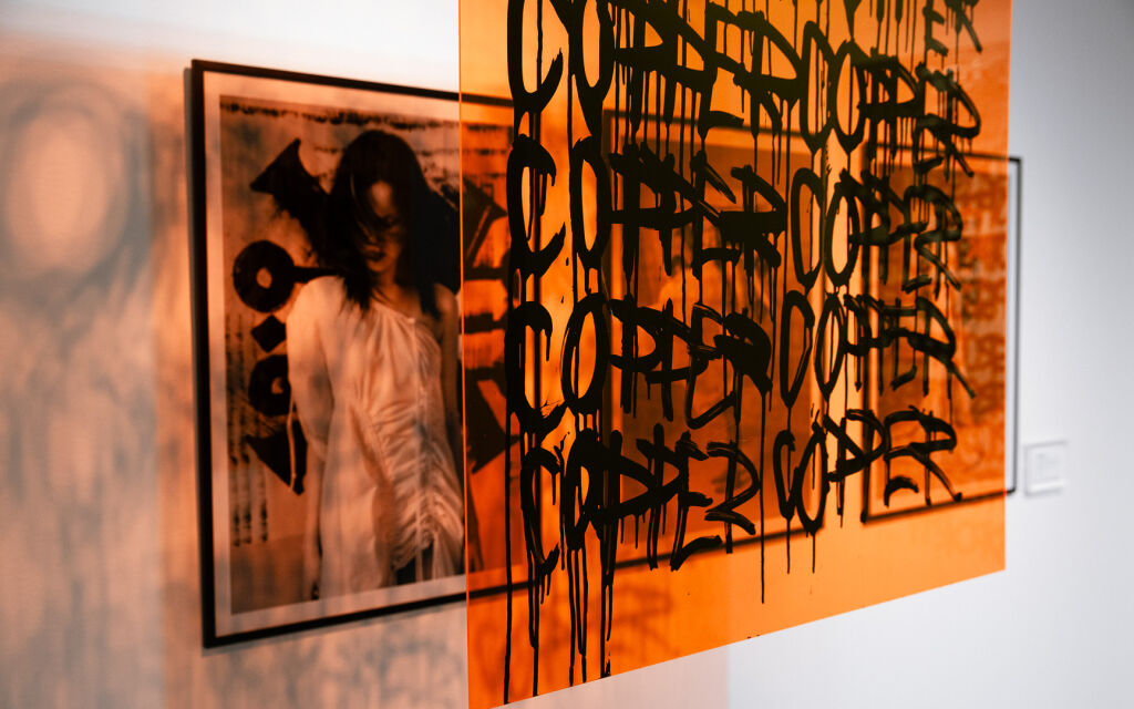 Invigning av utställningen Copper, ett samarbete mellan fotograf Christine Engström och konstnär Sofdforty - Tomas Främberg